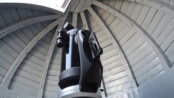 Progimnazija Ukmergėje turi savo įžymybę – teleskopą, kuriuo naudotis galės ir kitų mokyklų mokiniai