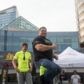 Naujas rekordas: stipriausias pasaulyje žmogus Ž. Savickas iškeltas į orą