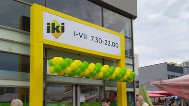 Kaune, Kalniečiuose, atnaujinta „Iki“ parduotuvė