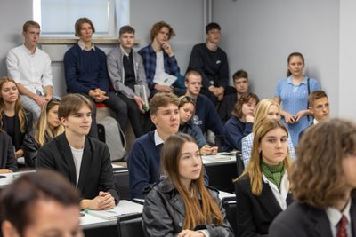 ISM atidarė savo klasę Vilniaus Vytauto Didžiojo gimnazijoje