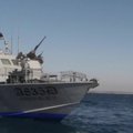 Jūroje prie Gazos Ruožo krantų patruliuoja Izraelio karinis laivas