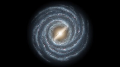Galaktika. NASA/JPL
