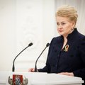 Blocking Seimas debates is 'ploy to hide problems in government', President Grybauskaitė says