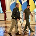 Zelenskio prašymu Ukrainoje apsilankė Gvatemalos prezidentas