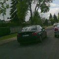 Kauno rajone nufilmuotas chuliganiškas BMW vairuotojo elgesys