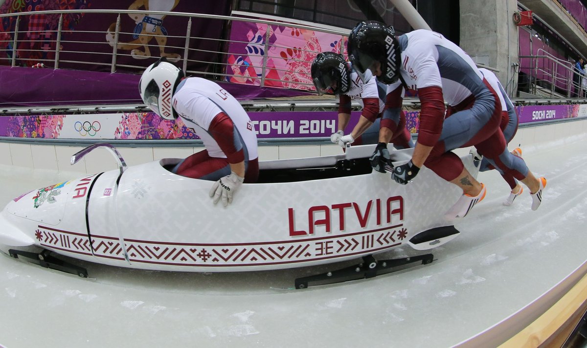 Latvijos bobslėjaus olimpinė komanda