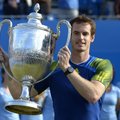 Sugrįžimą į teniso kortus A. Murray'us pažymėjo iškovotu titulu Londone