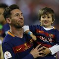 L. Messi sūnus atstovaus „Barcelona“ vaikų komandai