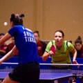Šalies moterų stalo teniso rinktinė po dramatiškos kovos pralaimėjo serbėms