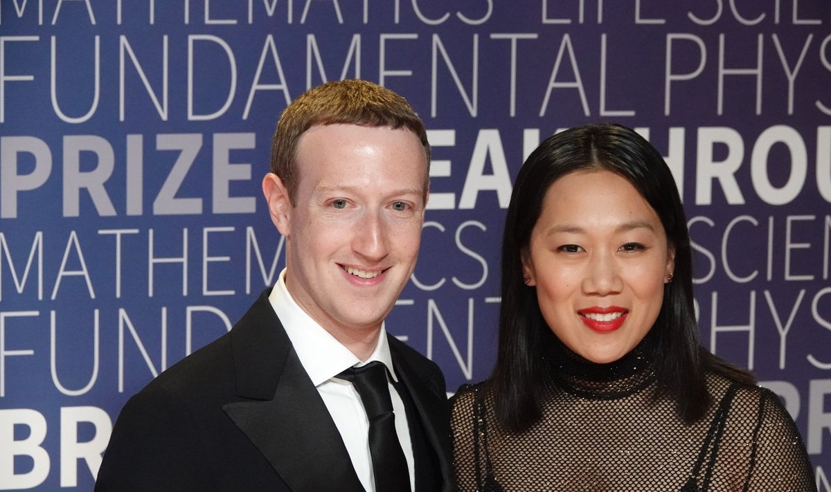 Mark Zuckerberg ir Priscilla Chan
