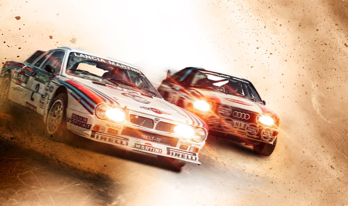 "Didžiosios lenktynės. Audi vs. Lancia" filmo kadras