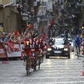 Ispanijoje startavo daugiadienės „Vuelta a Espana“ dviratininkų lenktynės