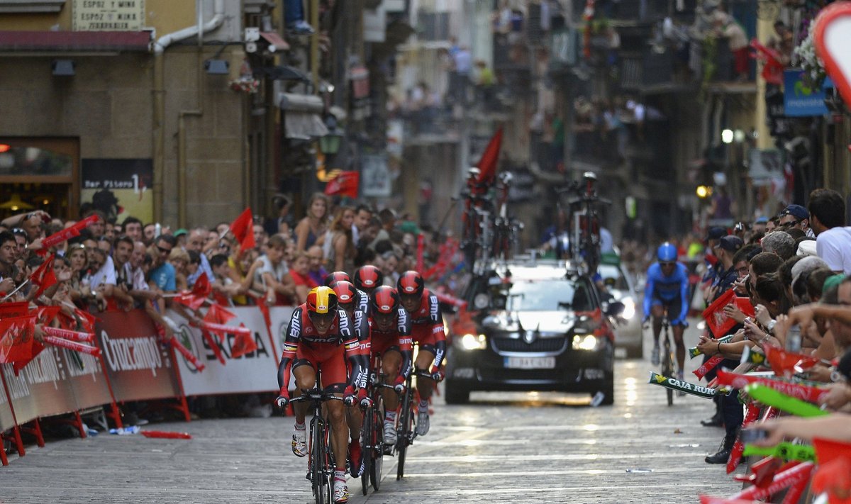 "Vuelta a Espana" dviratininkų lenktynės 