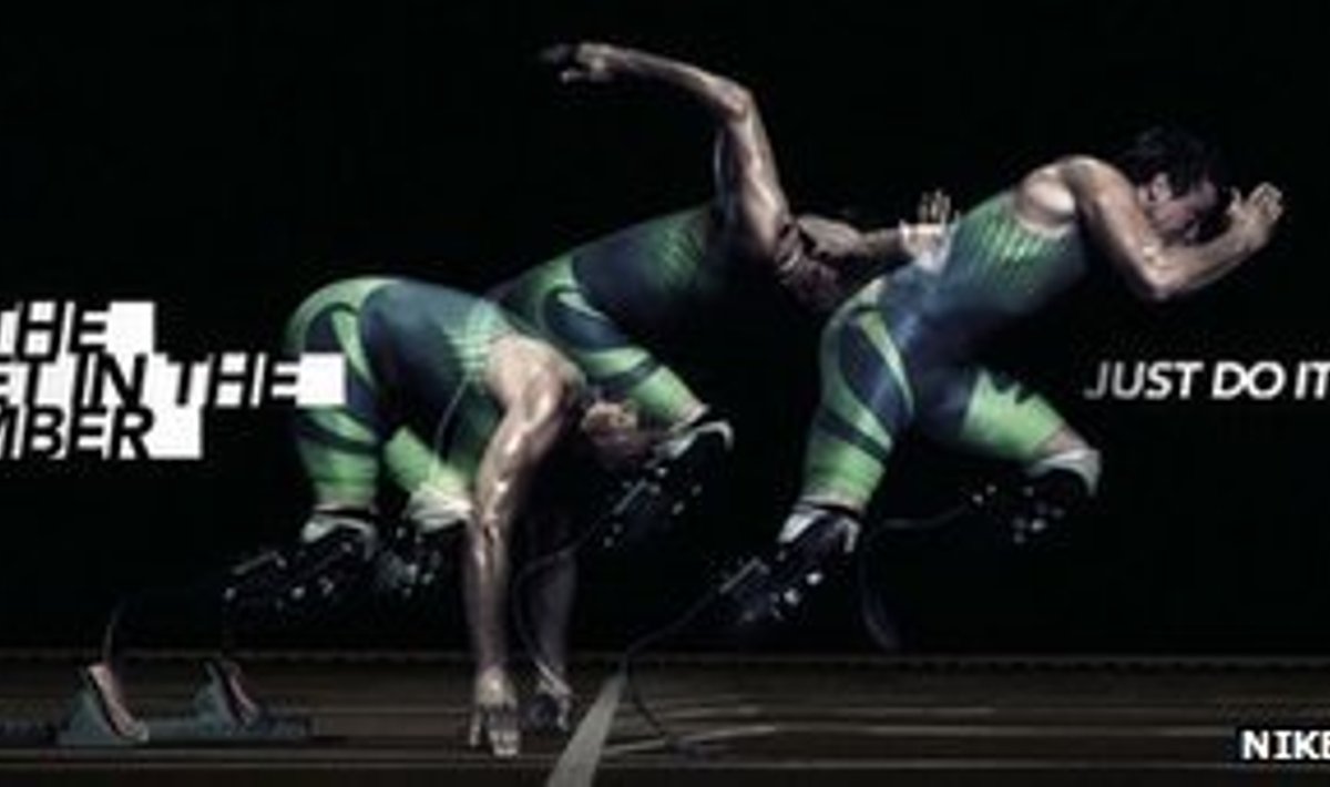 Oscaras Pistorius Nike reklamoje