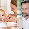 Vaikų gastroenterologas Vaidotas Urbonas įvardijo produktus, kurių vaikų valgiaraštyje turėtų nelikti