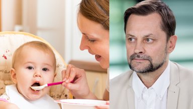 Vaikų gastroenterologas Vaidotas Urbonas įvardijo produktus, kurių vaikų valgiaraštyje turėtų nelikti
