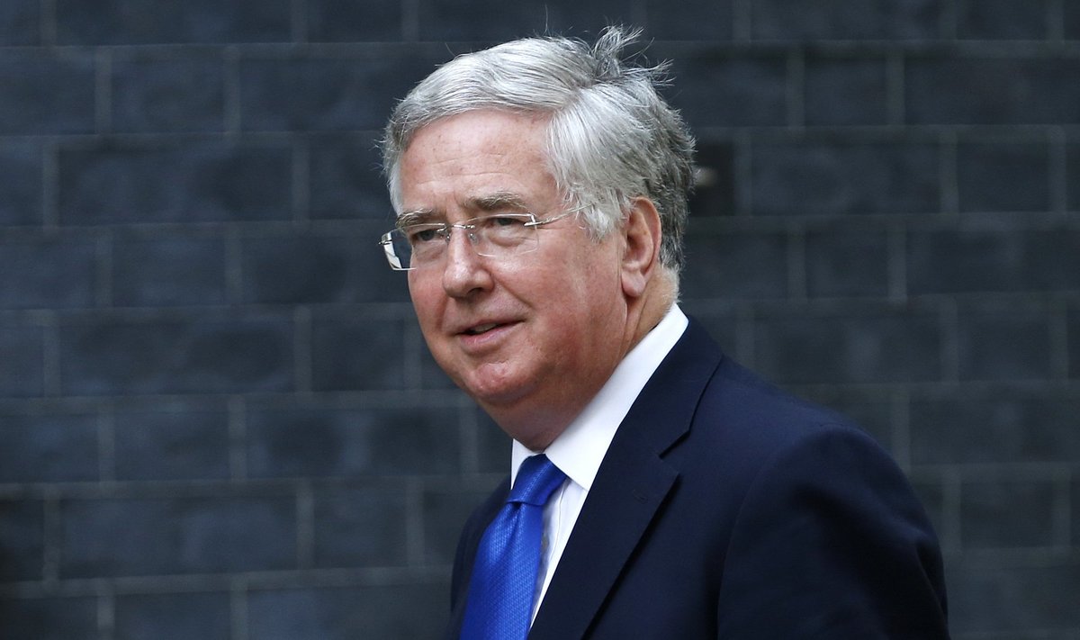 UK Defence Secretary Michael Fallon