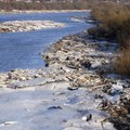 Ledas ant upių ilgai neužsibus, bet ešeriai niekur nedings