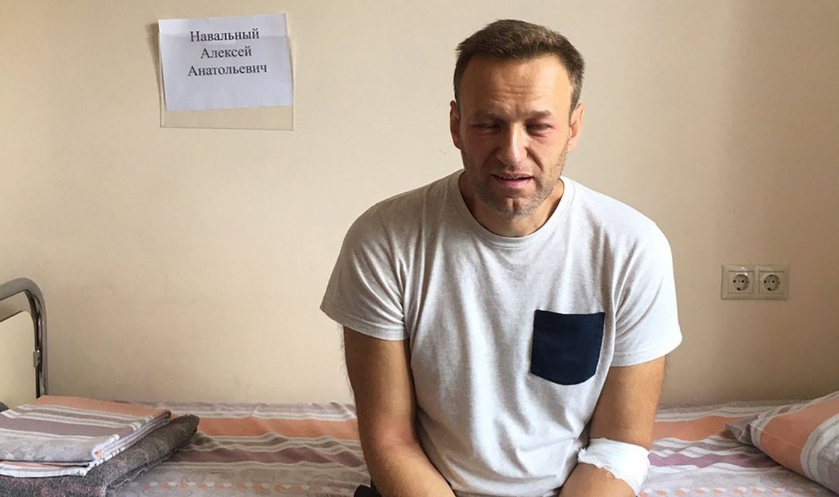 Алексей Навальный в больнице