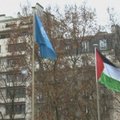 Palestinos vėliava iškelta prie UNESCO būstinės