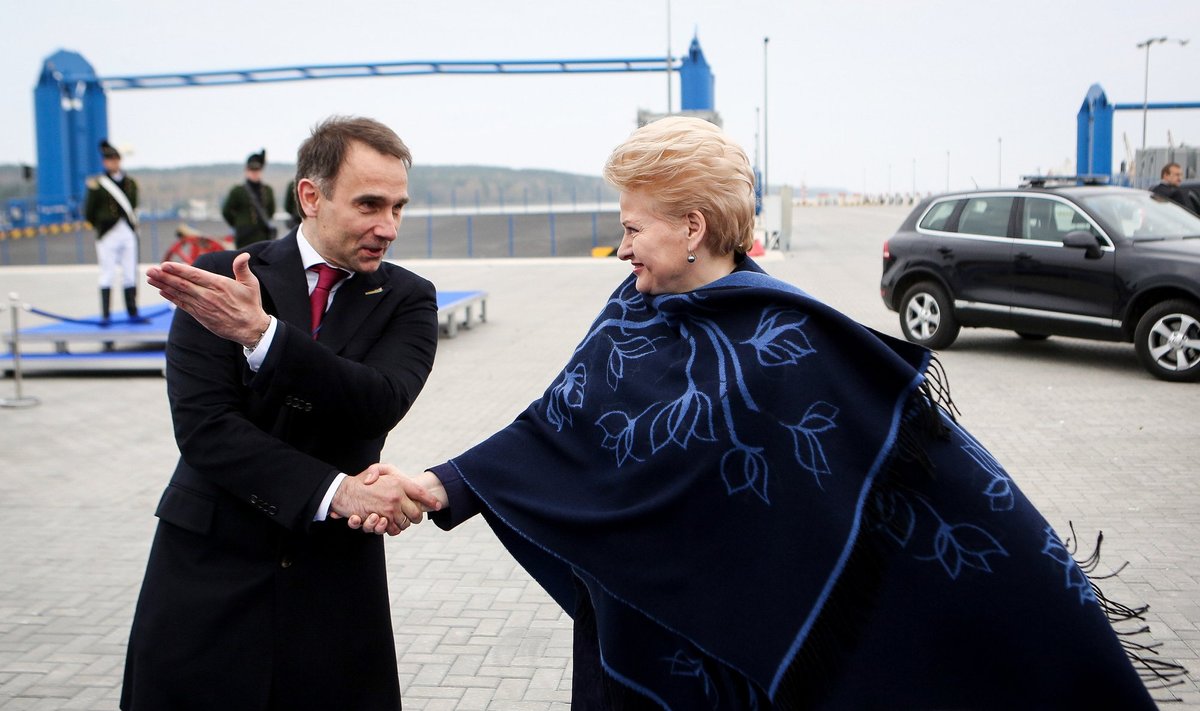 Rokas Masiulis ir Dalia Grybauskaitė