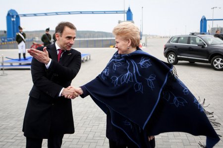 Rokas Masiulis ir Dalia Grybauskaitė