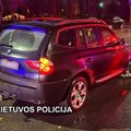 Gaudynės Klaipėdoje: girtas BMW vairuotojas taranavo policijos mašiną