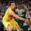 „Žalgiris“ pralaimėjo „Barcelona“ ekipai ir sezoną Europoje baigs po TOP-16 etapo