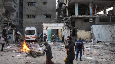 Įtampa Artimuosiuose Rytuose. Bidenas: Izraelio operacija Gazoje „nėra genocidas“