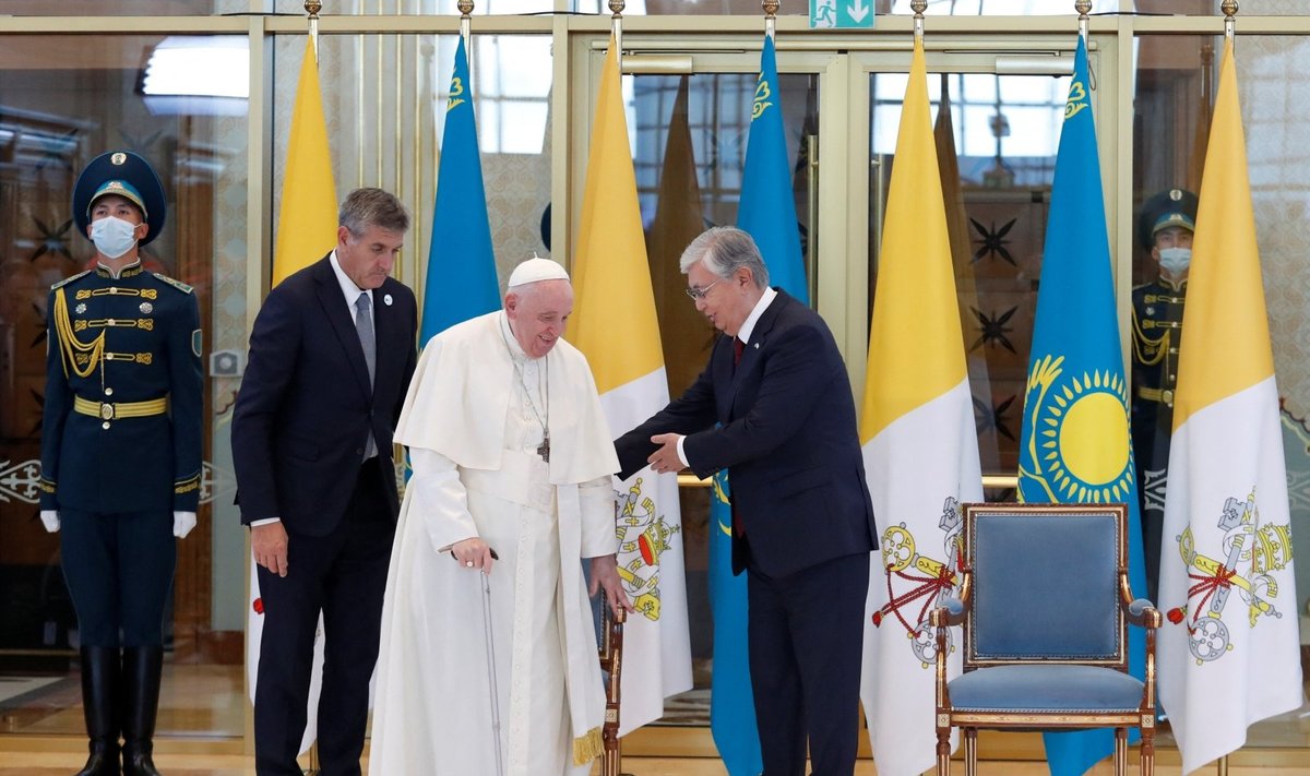 Popiežius Pranciškus Kazachstane