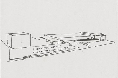 V. J. Dičius., A. Lėckas. Shopping and culture centre “Girstupis” in Kaunas. 1966-1979.