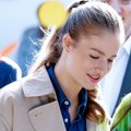 Sulaukusi 18 metų būsimoji Ispanijos karalienė princesė Leonor davė priesaiką