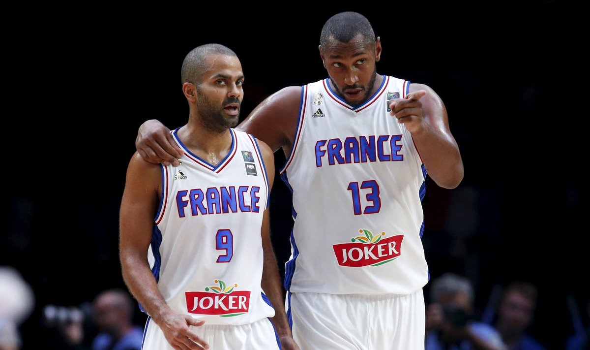 Tony Parkeris ir Borisas Diaw