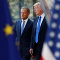 D. Tuskas: ES ir D. Trumpas nepasiekė „bendros pozicijos“ dėl Rusijos
