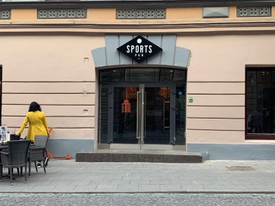 Sporto baras Vilniaus gatvėje