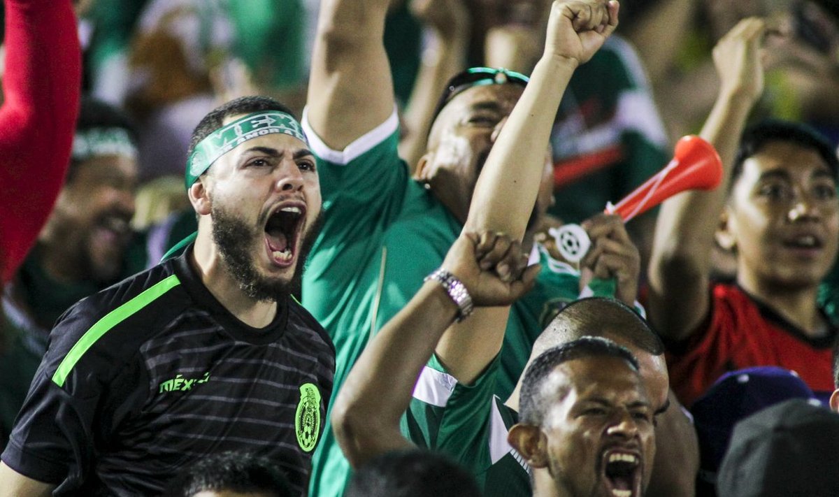 Meksikos rinktinės fanai