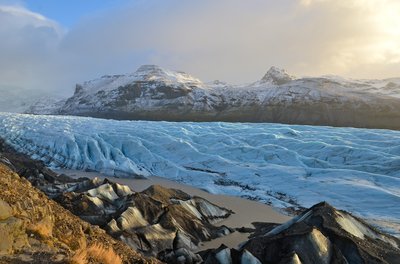 Vatnajokull nacionalinis parkas Islandijoje