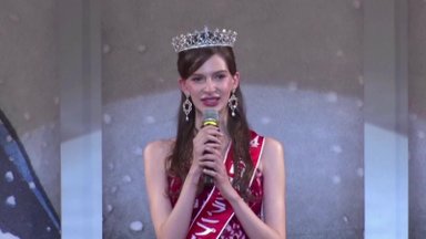 Ukrainoje gimusi moteris tapo konkurso „Mis Japonija“ laimėtoja