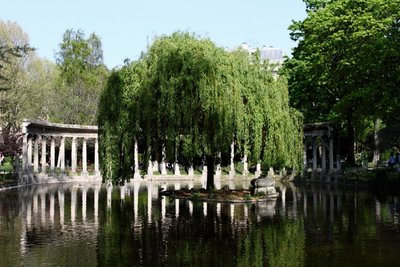 Monceau parkas, Paryžius (Prancūzija)