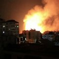 Kruvina naktis Izraelyje: „Hamas“ paleido daugiau kaip 100 raketų per trumpesnį nei penkių minučių laikotarpį, kad užgožtų oro gynybą