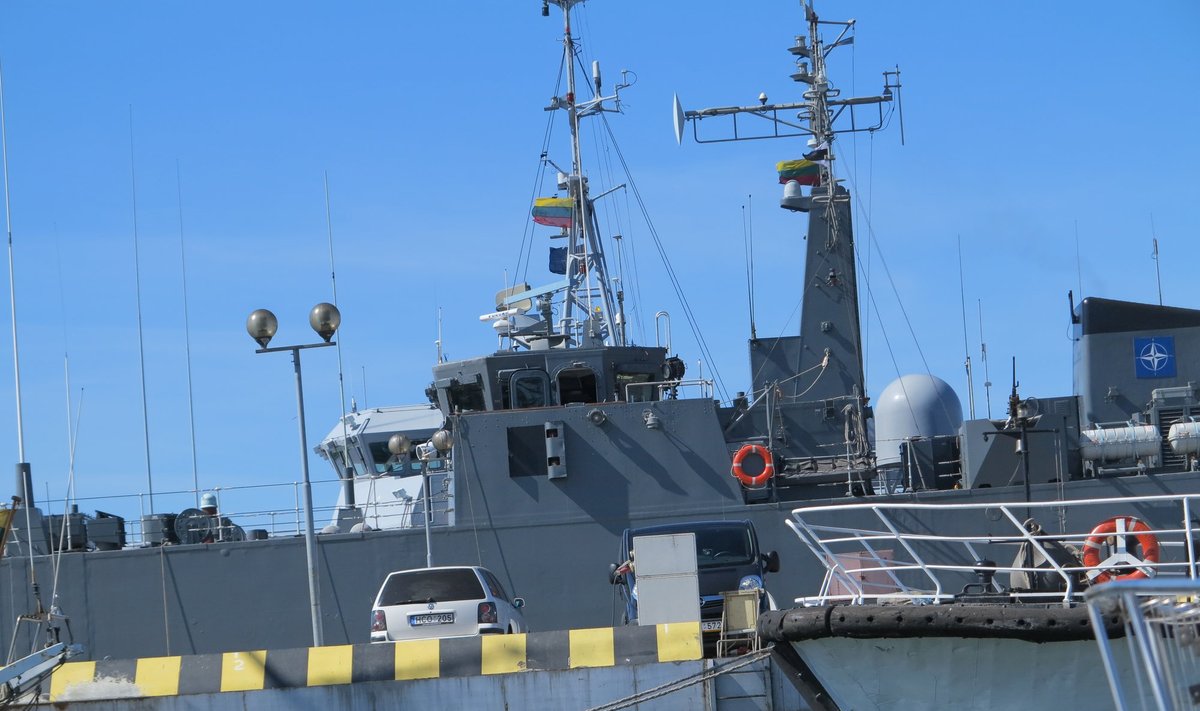 Klaipėdoje prisišvartavo NATO laivų grupė