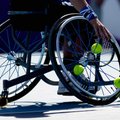 Lietuvos neįgaliųjų vyrų teniso komanda triumfavo turnyre Estijoje