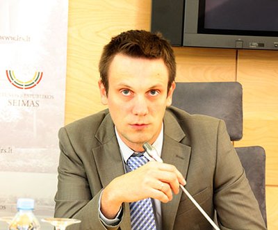 Tomas Tomilinas, politologas, Lietuvos valstiečių ir žaliųjų sąjungos pirmininko pavaduotojas, kandidatas LR Seimo rinkimuose