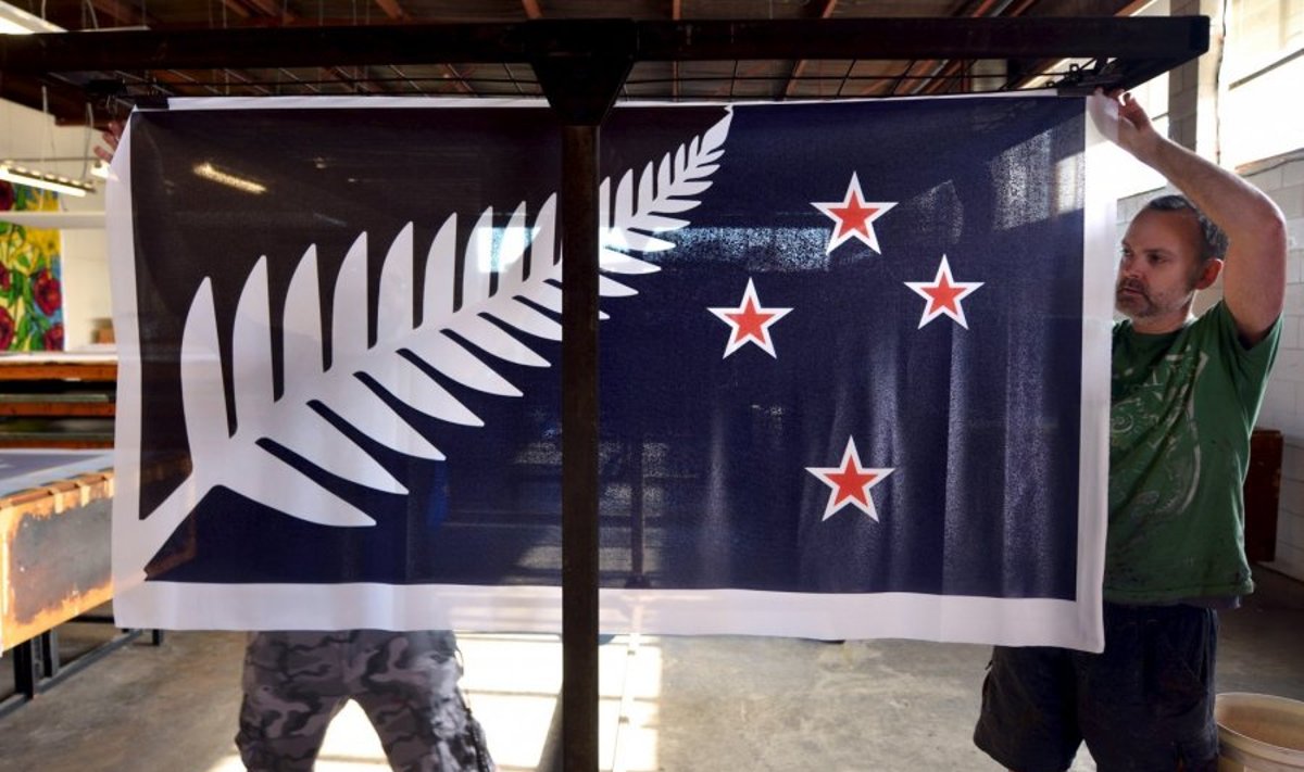 Naujosios Zelandijos piliečiai išsirinko vėliavą