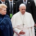 Встреча с папой укрепит веру литовцев, заявила президент Грибаускайте
