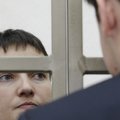 Rusijos areštinėje badaujanti Ukrainos pilotė Savčenko tikisi išsilaikyti dar 4 dienas