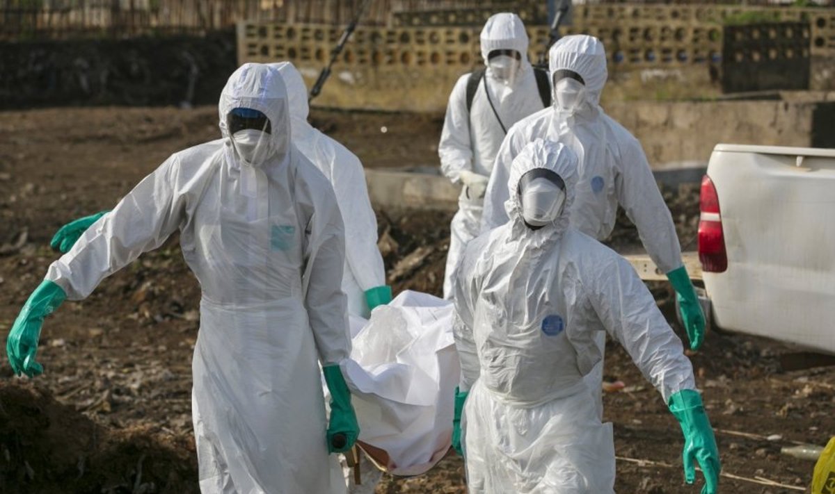 Kovotojai su Ebolos virusu Siera Leonėje