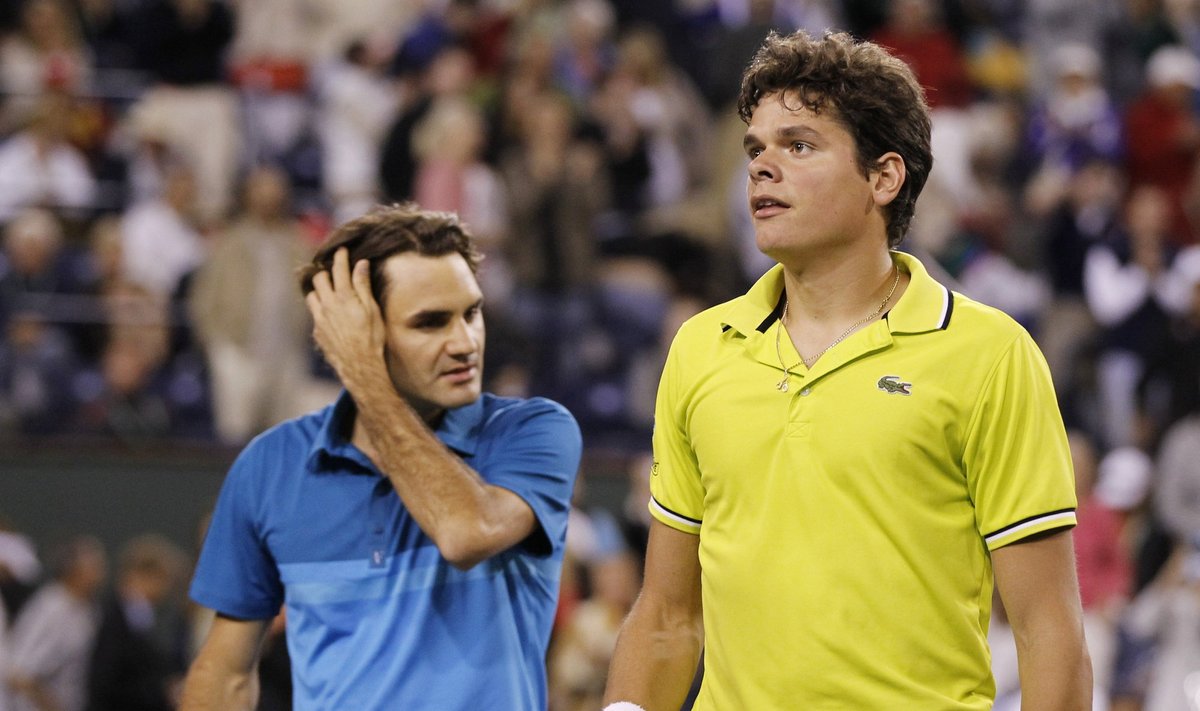 Rogeris Federeris ir Milošas Raoničius