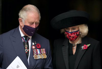 Princas Charlesas su žmona Camilla 