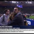 Futbolo varžybų transliacijoje - sprogimo Prancūzijos nacionaliniame stadione garsai